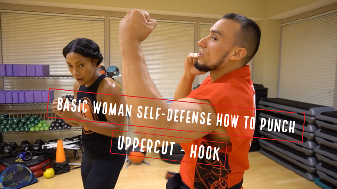 Self-Defense Basics: How to punch uppercut-hook | Samuraift Cardio kickboxing