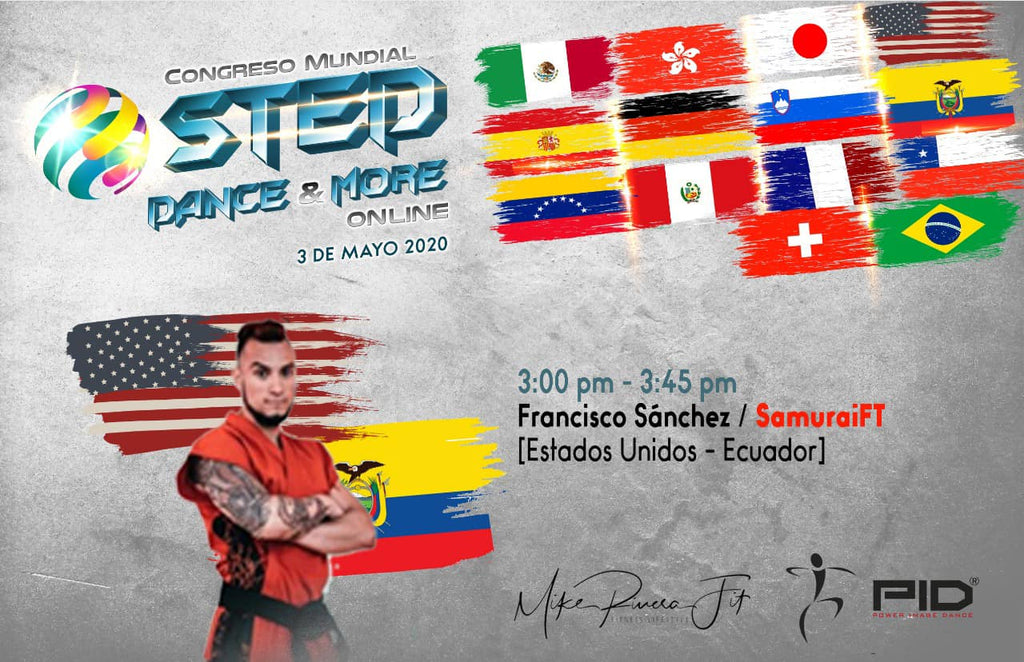 Congreso Mundial Online Step Dance & More Mexico | SamuraiFT