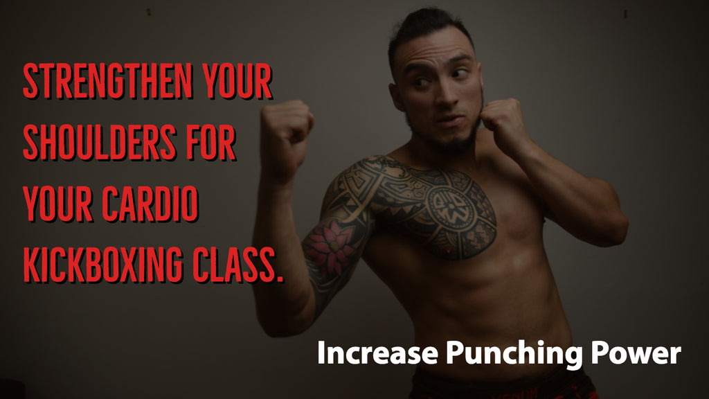 Strengthen your Shoulders for your cardio Kickboxing | Increase Punching Power